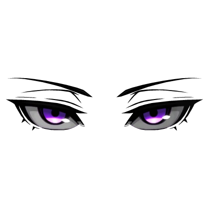 Anime Eyes Purple