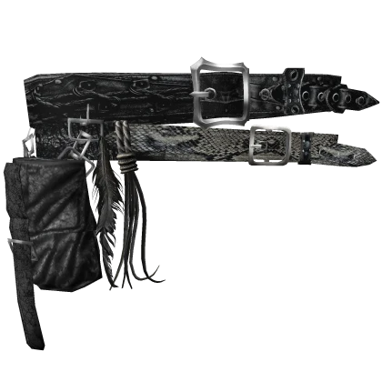 Shadow Archive Leather Rope Belts