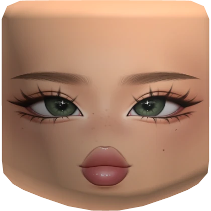 Doe eye Pretty Girl Makeup Face Mask Green