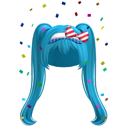 Mesmerizer Miku Confetti Hair
