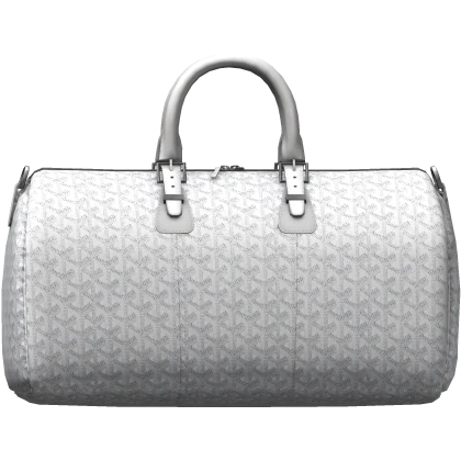 Goyard White Boston 50 Duffle Bag