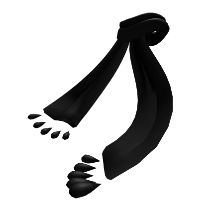 Low Black Scarf (Inward)