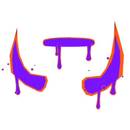 Neon Slime Horns: Halloween