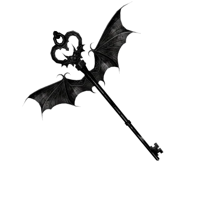 Gothic Batwings Key of the Onyx