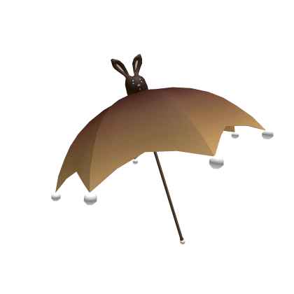 Brown bunny umbrella