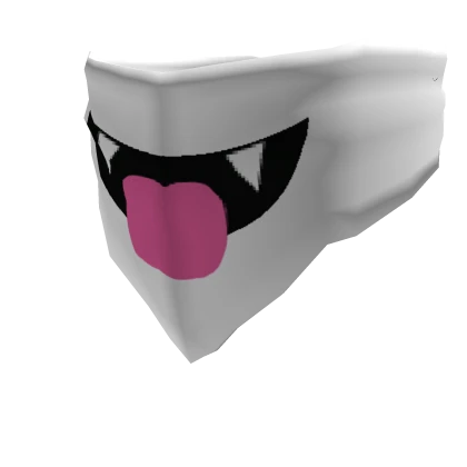 Playful Vampire Bandana (White)