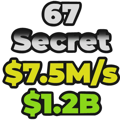 67 Nametag [ Steal a Brainrot ]