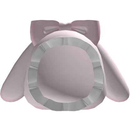 ♡ : Kawaii pink melody hood w/ ribbon (FREE)