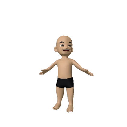 Asian Cartoon Baby (Upin & Ipin)
