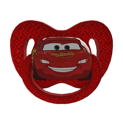 Rayo Mcqueen Chupete flame🔥