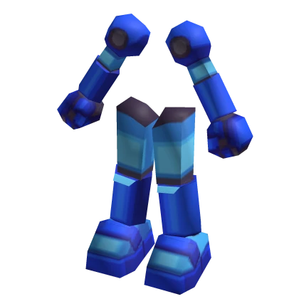 BEST Low Poly Megaman Avatar 3/3 - Arms and Legs