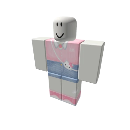 pastel pink kitty shirt with bag and shorts hello 