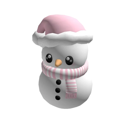 baby snowman plushie (holdable)