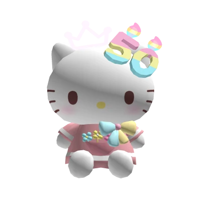 Hello Kitty 50th anniversary plush