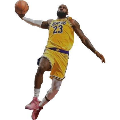 LeBron James Cutout