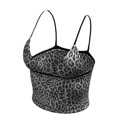 ☆ Cami Snow Leorpard Top