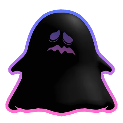 Halloween Cute Anime Ghost Pet (Black Pink) [R]