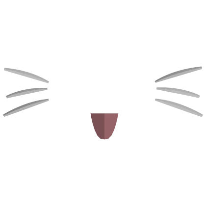 Silly Tongue And Whiskers Cat Face 