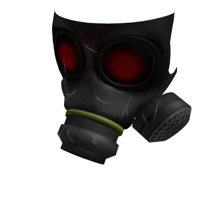 Battle Damaged Gas Mask