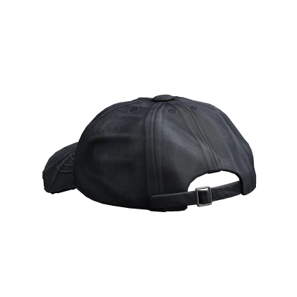 Distressed Blue Backwards Cap 
