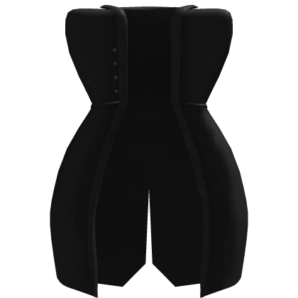 Elegant Black Suit [F] ( Torso )