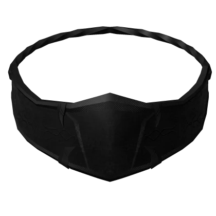 Black Japanese Oni Samurai Mask