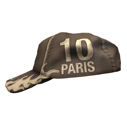 SIDEWAYS custom 333 astro paris y2k cap - brown