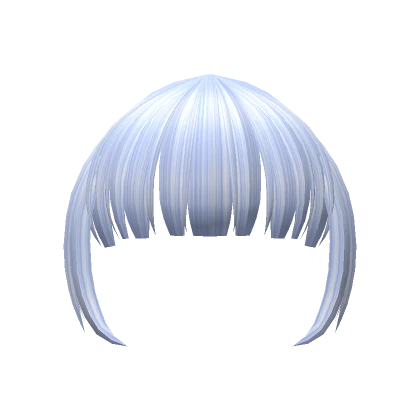 Cute Full Bangs (Light Blue)