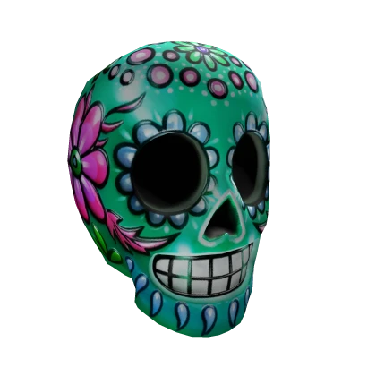 Día de Muertos Skull Mask