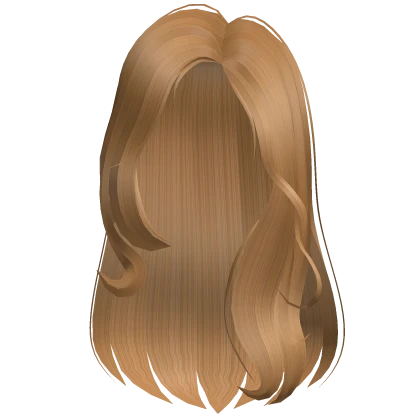 Long Wavy Classy Preppy Trendy Blonde Caramel Hair