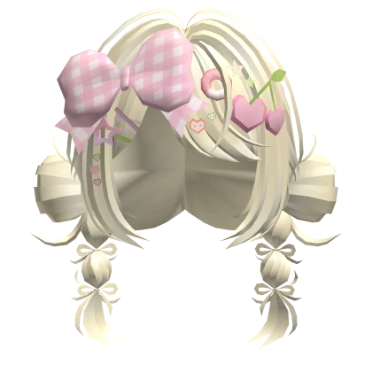 🍀Harajuku Decora Pigtails (Yellow)