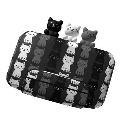 Cat Plush Duffle Bag
