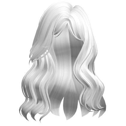 Long Wavy Voluminous Hair (White)