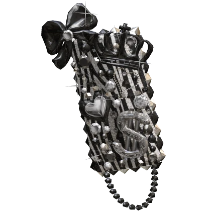 Zebra Rhinestone Glamour Phone Gyaru Luxury 2000s
