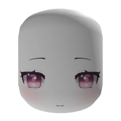 ♡ cutesy chibi pink moe face