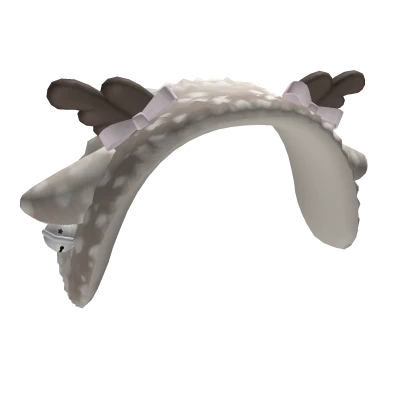 ♡ fawn hat ୨୧ bonnet headdress ribbon pink fur