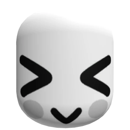 Silly Excited Face - White