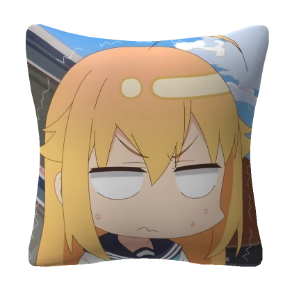 Angry Torako Koshi Pillow