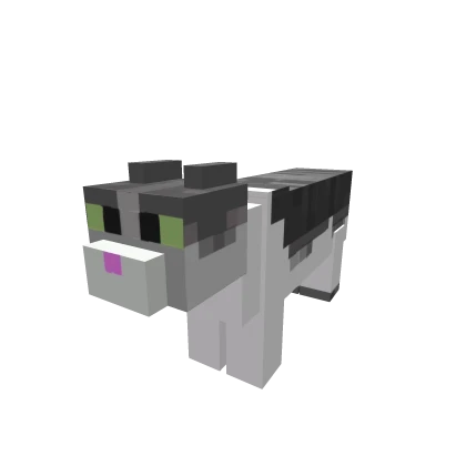 Blocky Cat Buddy Follower