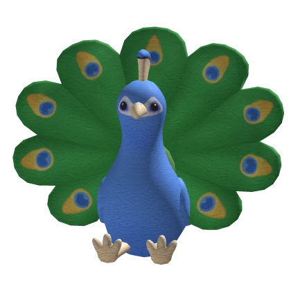 NPO ZAPP Peacock Plushie