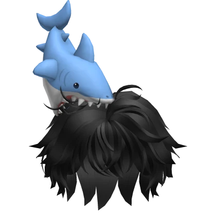 Shark-Bitten Messy Hair 🦈