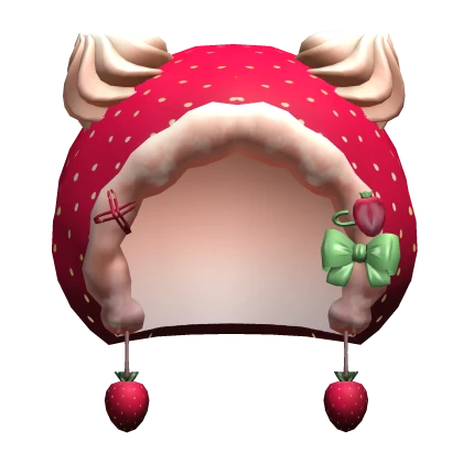 Strawberry Shortcake Hood