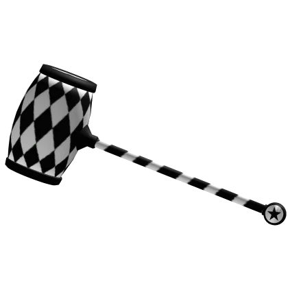 Jester Black and White Hammer Shoulder