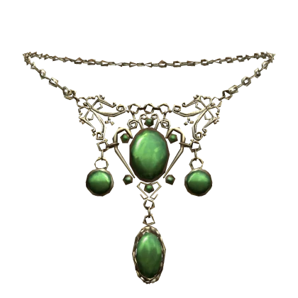 Gold Victorian Emerald Necklace (3.0)