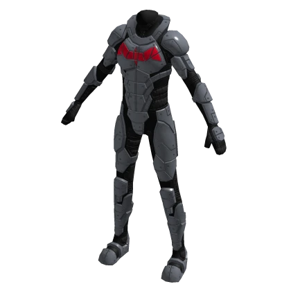 🦾 Armored Batman Suit -> Silver