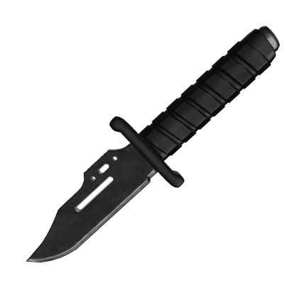 Military Steel Bowie Knife Left Waist