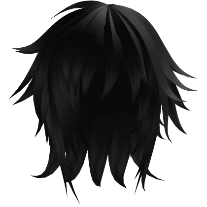 Stylish Emo Scene Hair (Black)