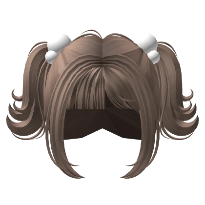 Cute Dolly Jirai Kei Pigtails (Milk tea brown)