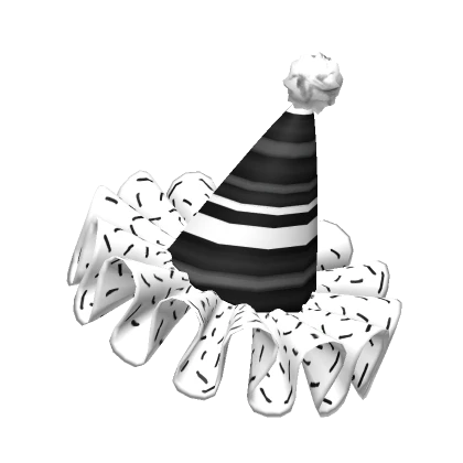 Dark Clown Party Hat