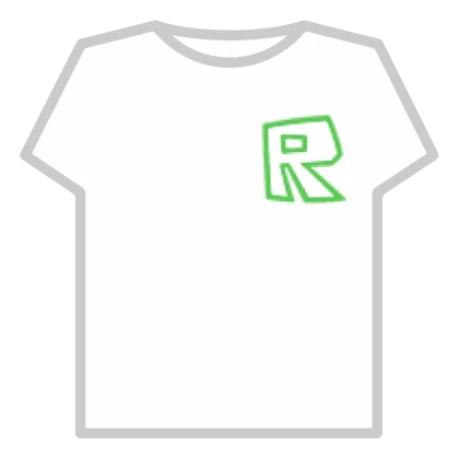 Green Classic Roblox R Logo T-Shirt